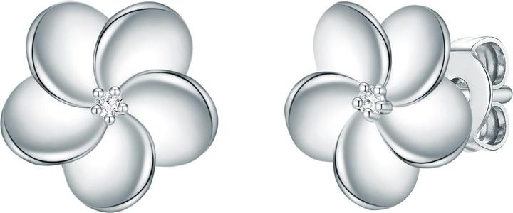 Produktbild Lulu & Jane Blume Sterling Silber Diamant silber - 33590 (Sterling Silber)