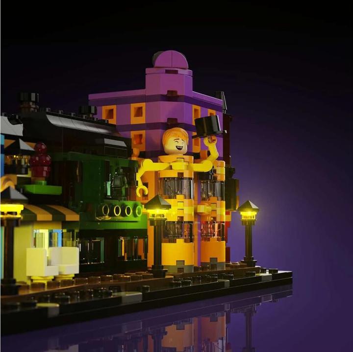 Image du produit Light my bricks LMB 2.0 Kit de lumière pour LEGO® 76444 Harry Potter - Les boutiques magiques du Chemin de Traverse