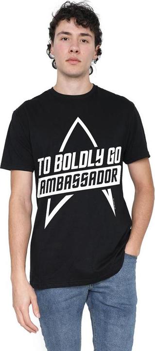 Immagine prodotto To Boldly Go Maglietta Uomo (L)