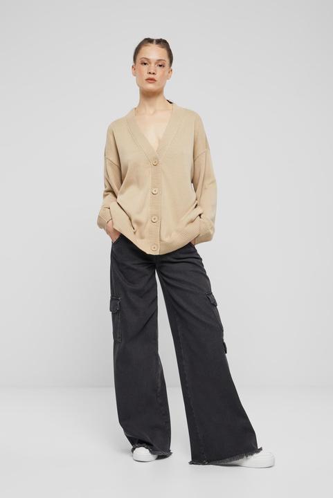 Actual product image Urban Classics Ladies Big Oversized Cardigan (3XL)