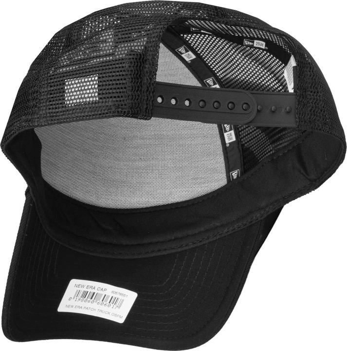 Image du produit New Era Adjustable Trucker Cap - RETRO PATCH noir / teal (Taille unique)