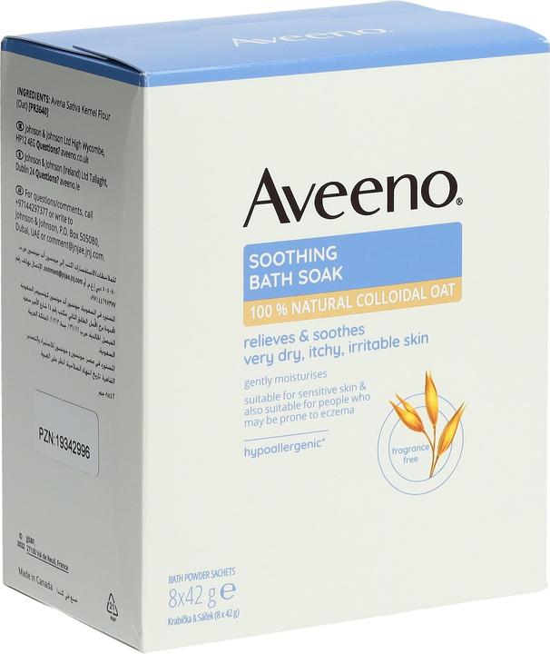 Produktbild Aveeno Dermexa Beruhigende Badezusa 336g (Badeperlen)