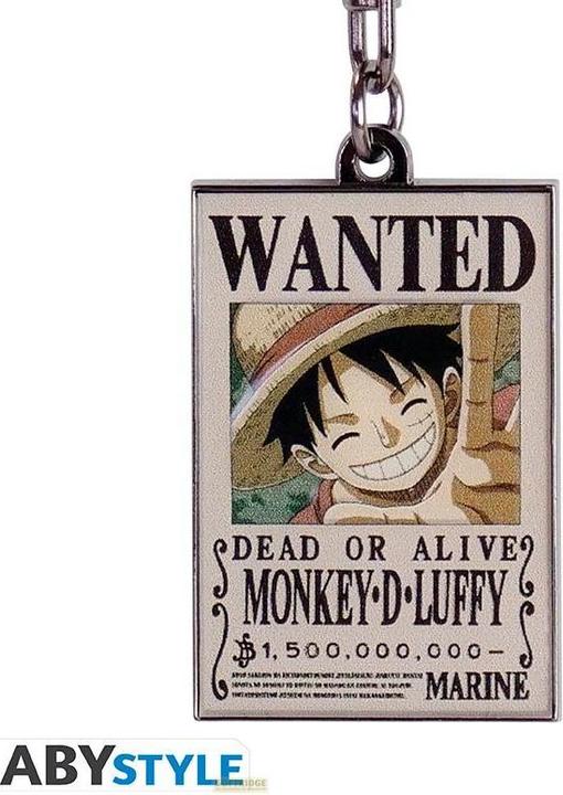 Produktbild ABYstyle Portachiavi One Piece : Wanted Luffy (AX2)