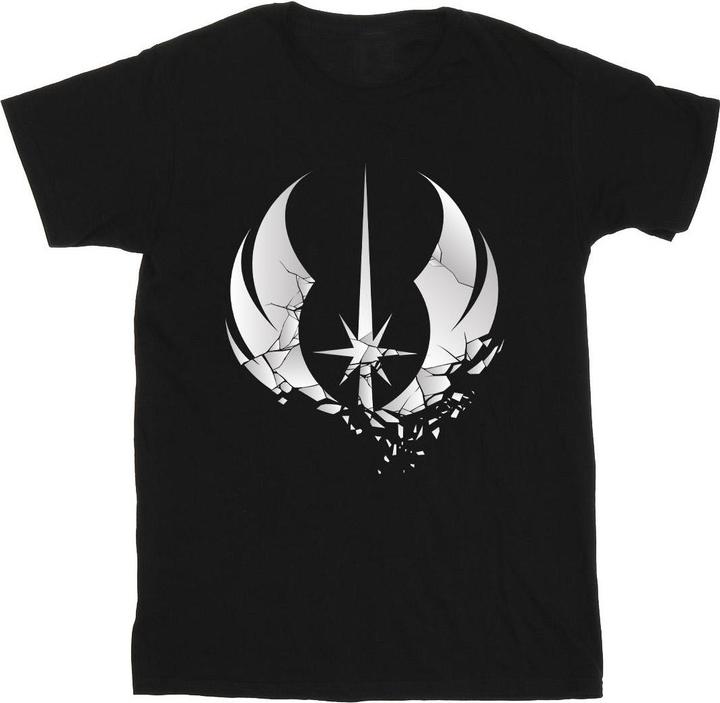 Actual product image Star Wars Mens Obi-Wan Kenobi Order Fractured T-Shirt (L)