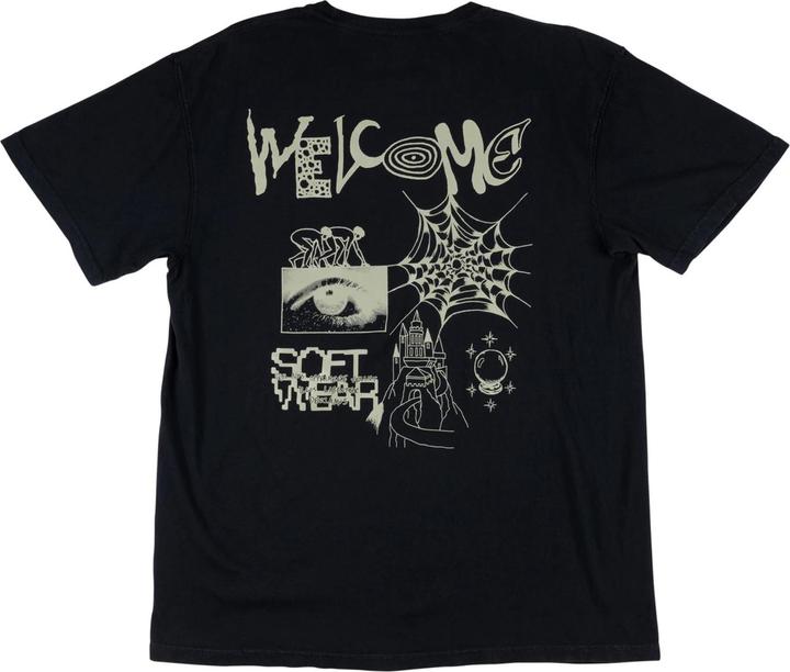 Welcome Webbed Garment Dyed T-Shirt