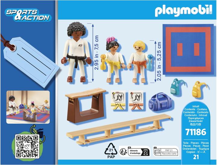 Actual product image Playmobil 71186 Karate Training (71186)