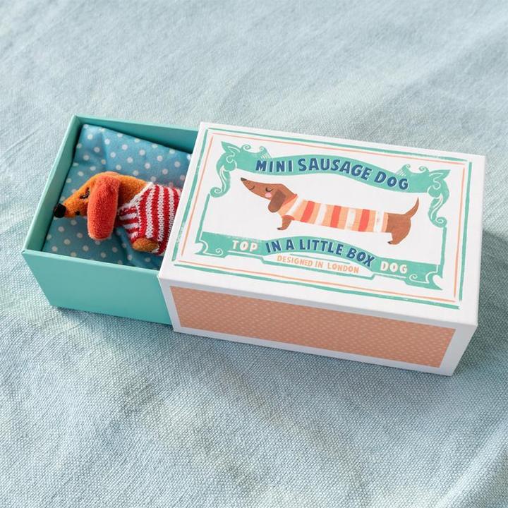 Actual product image Rex London Mini Sausage Dog (Multilingual)