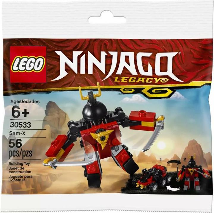 Actual product image LEGO Kai's Mech - Samurai X (30533, LEGO Ninjago)