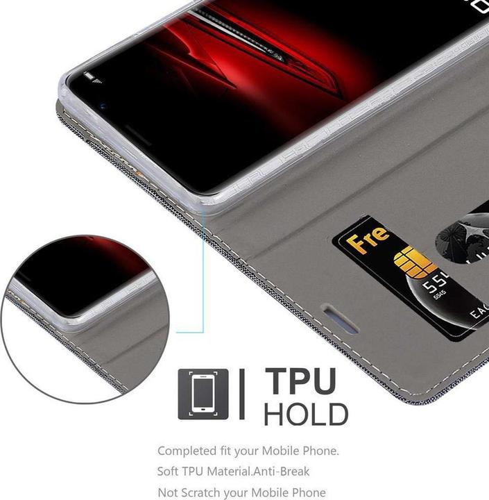 Image du produit Cadorabo Couverture look jeans Book (Huawei Mate RS Porsche Design)