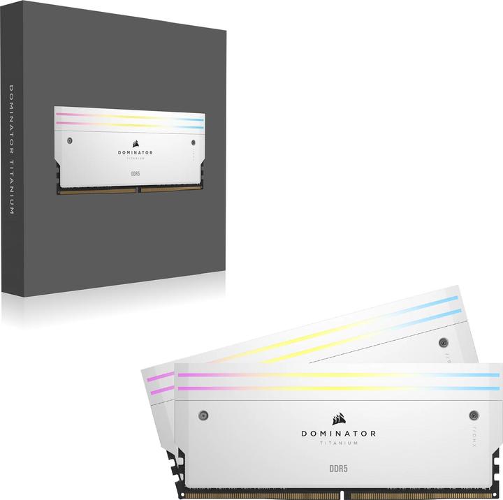 Produktbild Corsair Dominator Titanium RGB (2 x 48GB, 6400 MHz, DDR5-RAM, DIMM)