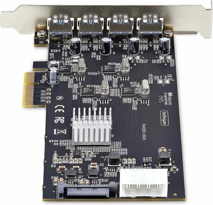 Produktbild StarTech 4-PORT USB-A PCIE CARD 5GBPS