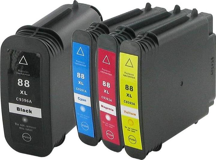 Produktbild Hermex Alternative Tintenpatrone zu HP 88 XL (M, BK, C, Y)