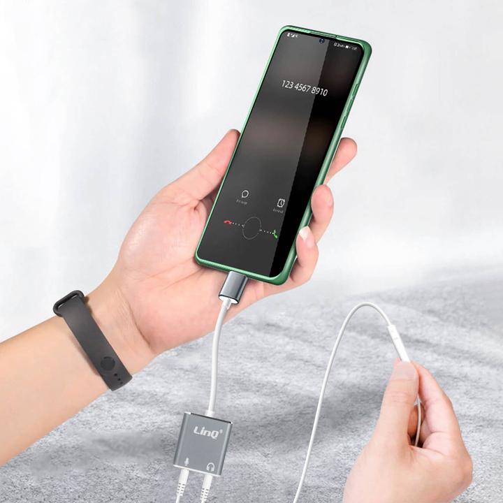 Image du produit LinQ Adaptateur USB-C / micro + jack 3,5 mm (USB Type C, Jack 3.5mm)