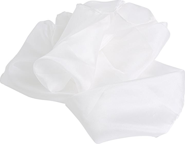 Image du produit VBS XXL foulards en soie "Pongé 05", 90 x 90 cm, 12 pièces, blanc