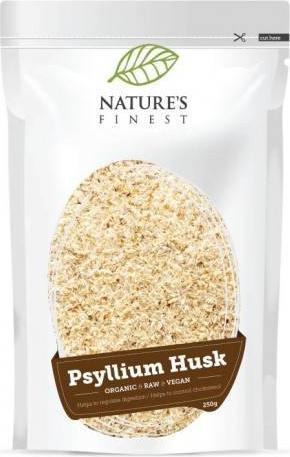 Actual product image Nature's Finest Organic psyllium husk powder, vegan (1 Piece, Powder, 250 g)