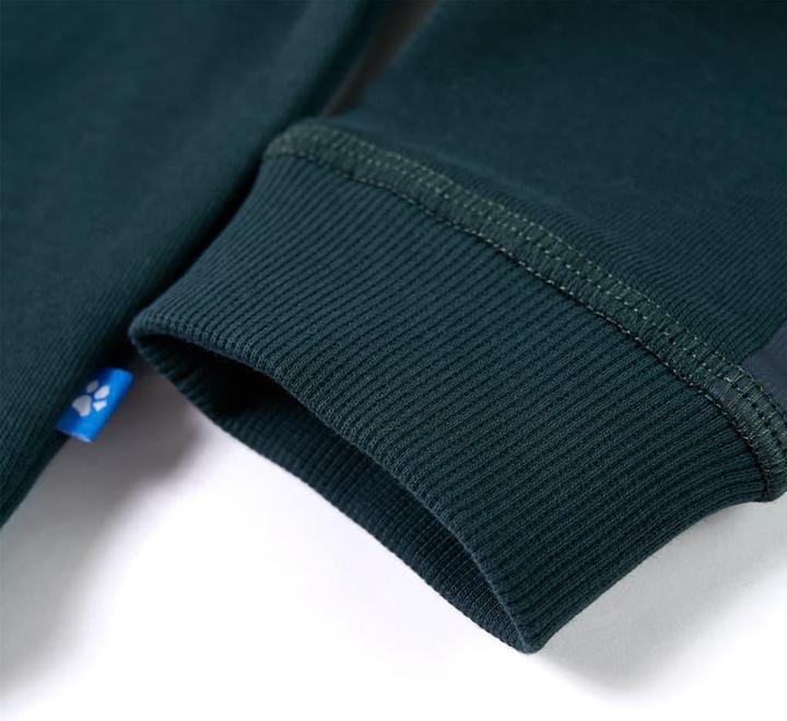 Actual product image VidaXL Children's sweatshirt moss green 104,Material: 80 % cotton. 20 (104)