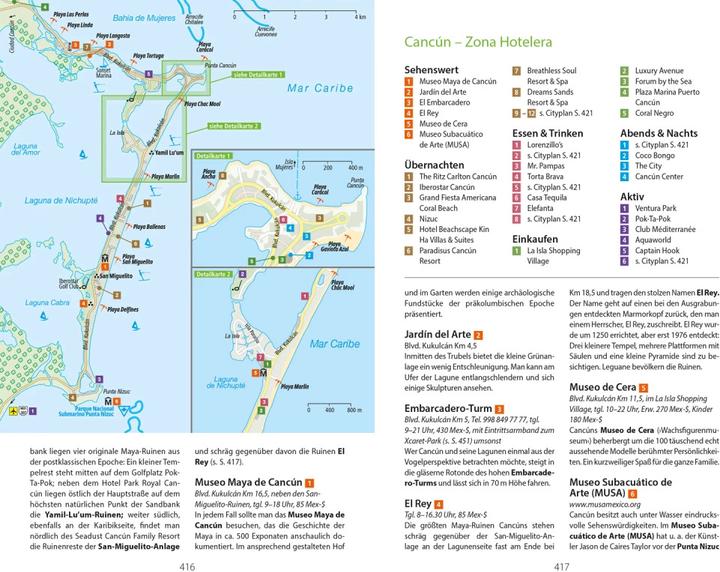 Image du produit Reise-Handbuch Reiseführer Mexiko (Allemand, Manfred Wöbcke, Gerhard Heck, Thomas Bassen, 2023)