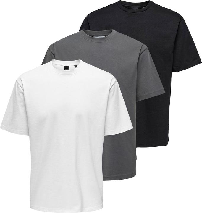 Produktbild Only & Sons 3er Pack Onsfred T-Shirt (M)