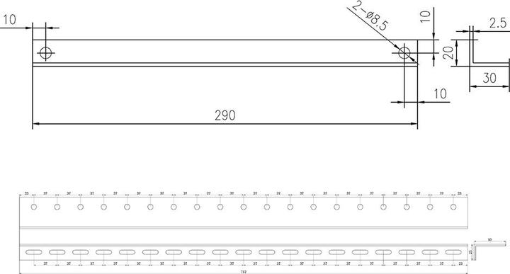 Image du produit Offgridtec Support de module solaire inclinable de 0 à 90° jusqu'à une largeur de module de 712 mm (Matériel de montage du système solaire)