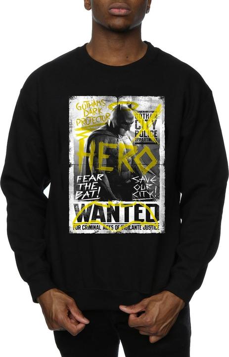 Produktbild Batman v Superman Wanted Poster Sweatshirt (S)