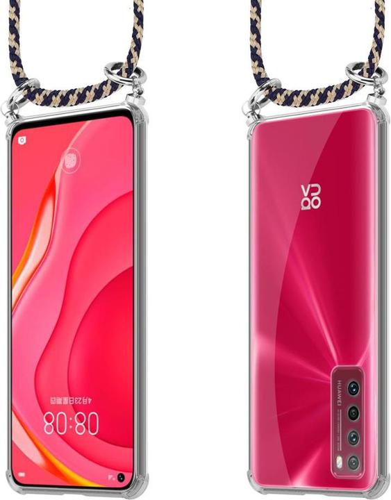 Produktbild Cadorabo TPU Handy Kette SILBER Cover