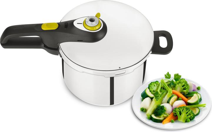 Produktbild Tefal Secure 5 Neo inkl. Dampfkorb (22 cm, Dampfkochtopf, Edelstahl)