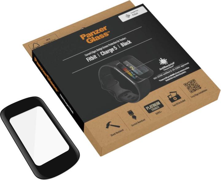 Actual product image PanzerGlass Screen Protector Fitbit Charge 6 | 5