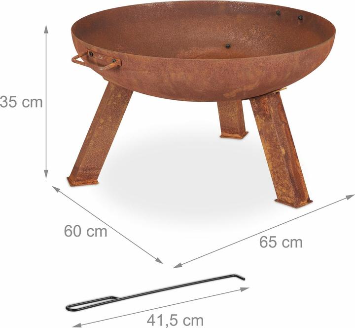 Productafbeelding Relaxdays Badkamerplank hout (35 x 31 x 71,5 cm)