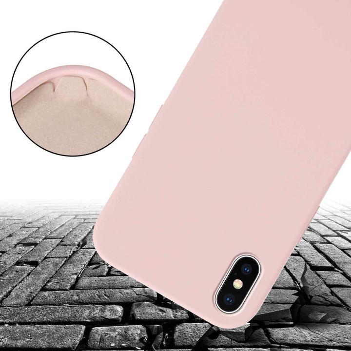 Produktbild Cadorabo TPU Cover Handy Kette Liquid (Apple iPhone X)
