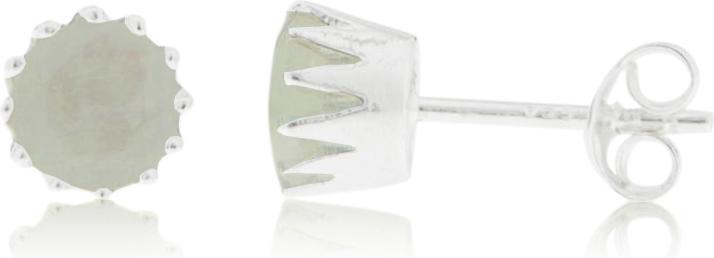 Produktbild Leyda Ohstecker Regenbogen Mondstein (Farbstein)