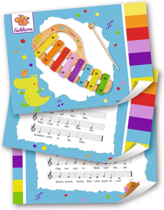 Actual product image Eichhorn Xylophone (German)