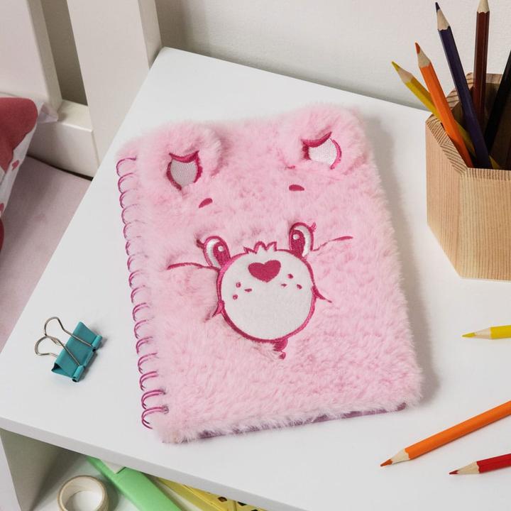 Paladone Products Care Bears Fluffy Notebook