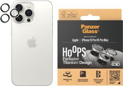 Produktbild PanzerGlass Hoops Camera Lens Protector (1 Stück, Apple iPhone 15 Pro Max, Apple iPhone 15 Pro)