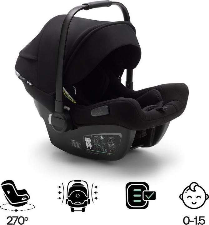 Immagine prodotto Bugaboo Turtle Air di Nuna (Seggiolino, ECE R129/i-Size Standard)