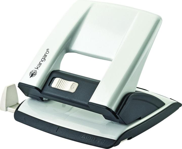 Actual product image Kangaro Hole punch Aion-20 20 sheets White (KAA20/S-14)