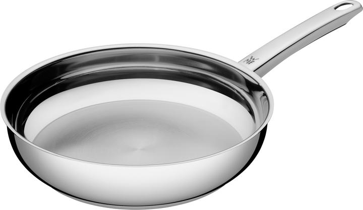 Actual product image WMF Stainless Steel Frying Pan 24cm Pan Induction Professional Uncoated (24 cm, Frying pan, Stainless steel)