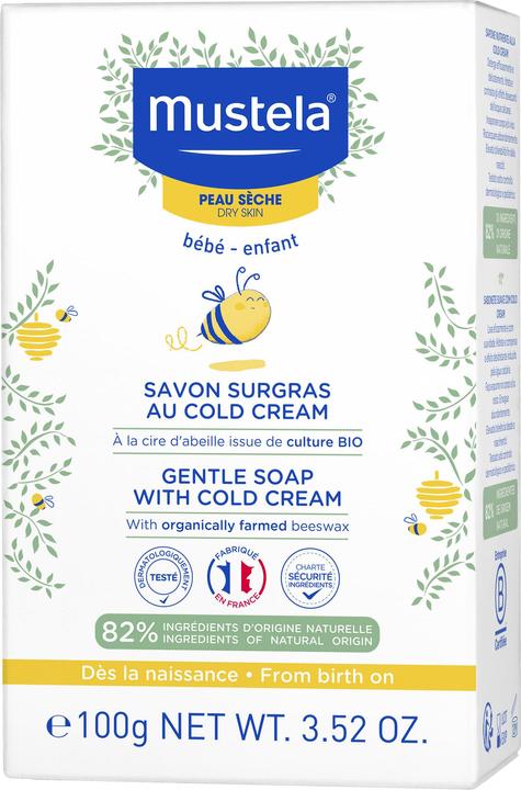 Actual product image Mustela Lubricating soap with cold cream