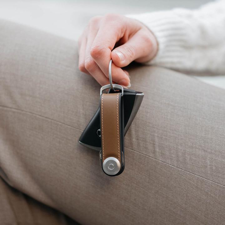 Produktbild Orbitkey Hybrid Leather Key Organiser - Acorn