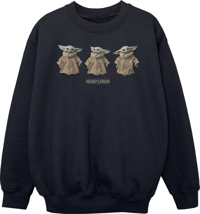 Actual product image Star Wars Boys The Mandalorian The Child Poses Sweatshirt (152, 158)