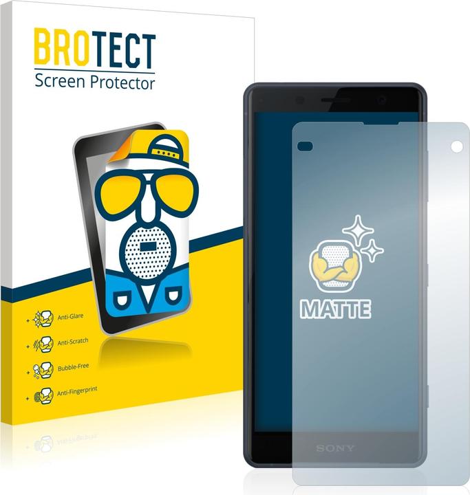 Produktbild BROTECT Entspiegelungs-Schutzfolie Displayschutz Matt (2 Stück, Sony Xperia Z2 Compact)