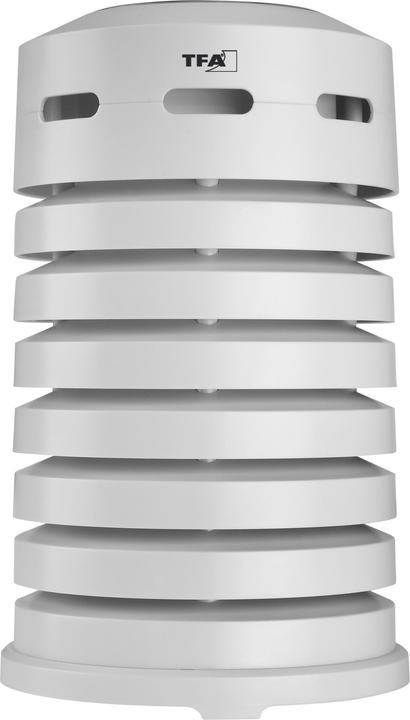 Actual product image TFA 98.1111.02 Protective cover for outdoor transmitter with solar fan Weather protection hut