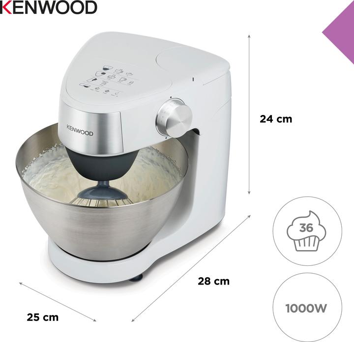Immagine prodotto Kenwood KHC29. robot da cucina Acciaio inox, Bianco (1000 W)