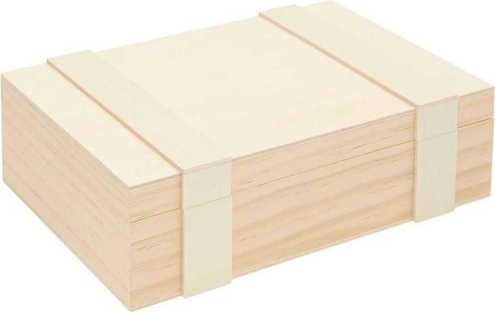 Image du produit Rico Design Caisse en bois / boîte de rangement à 6 compartiments