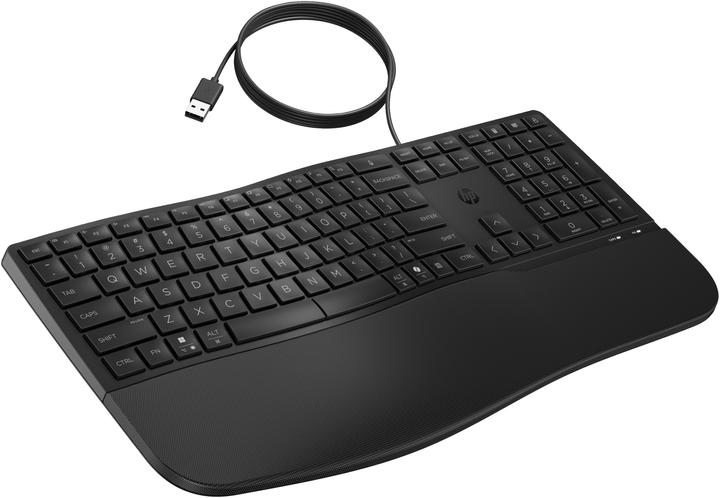 Actual product image HP 485 CFT WD KBD EMEA-INTL English Loc- (Eng. Int., Cable)