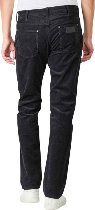 Actual product image Wrangler Greensboro (New Arizona) Cord Pant Straight Fit Bla (W42/L32)