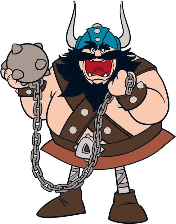 Actual product image Wickie The terrible Sven (100 x 79 cm)