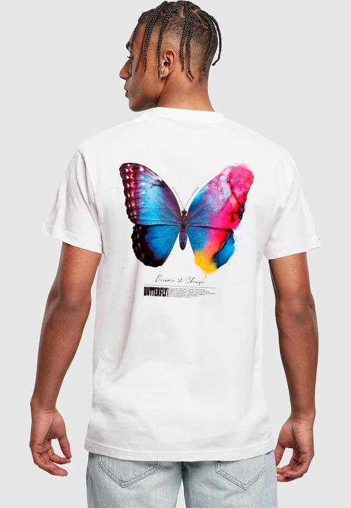Produktbild Mister Tee Become the Change Butterfly 2.0 Tee - 131381 (M)