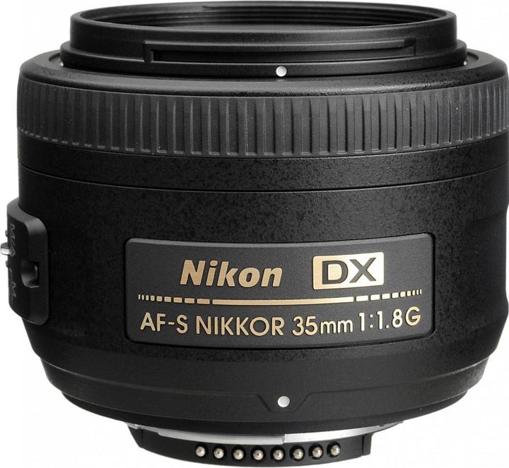 Produktbild Nikon AF-S Nikkor 35mm f/1.8G DX (Nikon F, APS-C / DX)