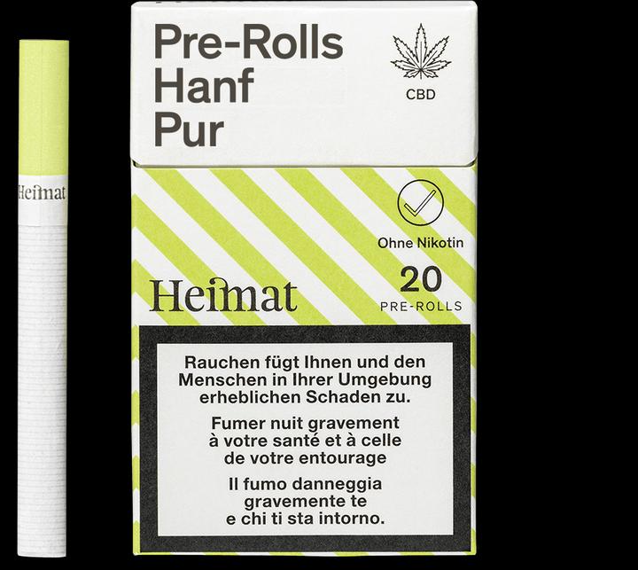 Produktbild Heimat Hanf Pre-Rolls (16g CBD) (15 g, Indoor)