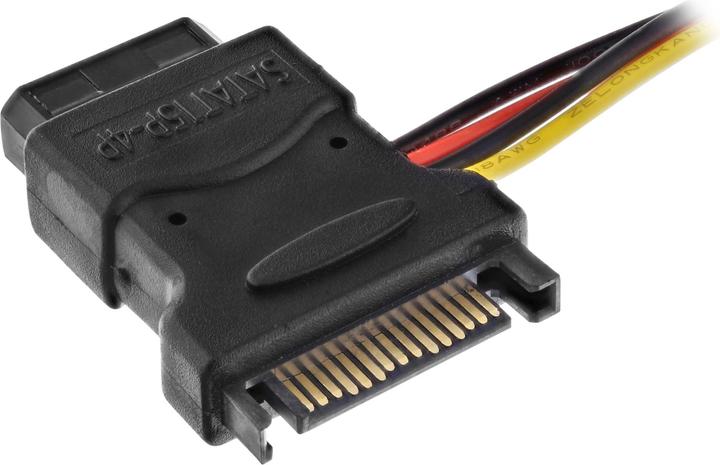Actual product image InLine SATA power adapter cable